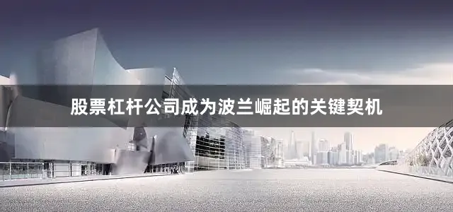 股票杠杆公司成为波兰崛起的关键契机
