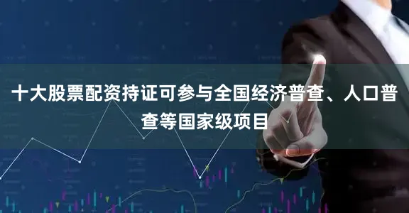 十大股票配资持证可参与全国经济普查、人口普查等国家级项目