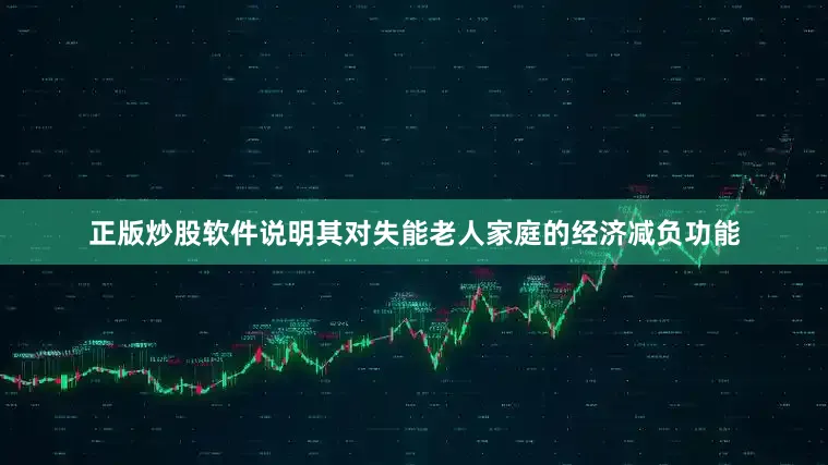 正版炒股软件说明其对失能老人家庭的经济减负功能