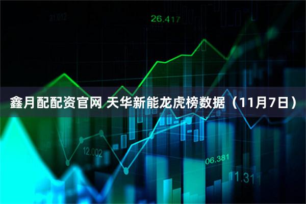 鑫月配配资官网 天华新能龙虎榜数据（11月7日）